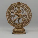 Nataraja*, INDIA, PRINCIPIOS DEL SIGLO XX, Bronce, patinado en color marrón