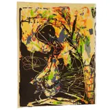 Alejandro Santiago Ramírez, Untitled, Serigrafía sin número de tiraje