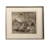 Trinidad Osorio, Untitled, Grabado al aguafuerte A.P