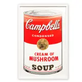 Andy Warhol, II.53: Campbell´s Soup I, Campbell's Cream of Mushroom Soup, Serigrafía sin número de tiraje