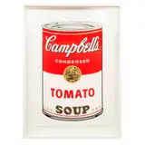 Andy Warhol, II.46: Campbell´s Soup I, Campbell's Tomato Soup, Serigrafía sin número de tiraje