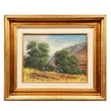 Andrade Silva, Paisaje, Óleo sobre tela