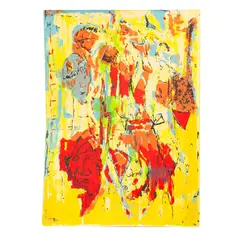 Untitled by Alejandro Santiago Ramírez, Serigrafía 57 / 90, offered Aug 2023