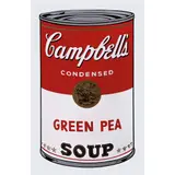 Andy Warhol, II.50: Campbell's Soup I Green Pea, Serigrafía sin número de tiraje