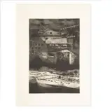 Francisco Moreno Capdevila, Al filo de la muerte, 1970, Grabado al aguatinta y mezzotinta A / P