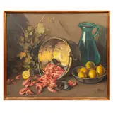 Alonso Rochi, Bodegón, Óleo sobre tela