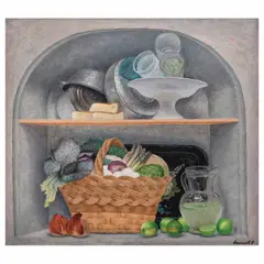 Lauro López, Untitled, Óleo sobre tela