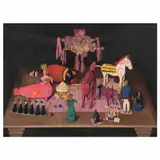 Gustavo Montoya, Juguetes, Óleo y collage sobre tela