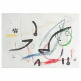 Joan Miró, Maravillas con Variaciones Acrosticas en El Jardin de Miró XI, 1975, Litografía H.C