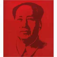 Mao - Red by Andy Warhol, Serigrafía sin número de tiraje, offered Jun 2023
