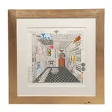 Pedro Friedeberg, Alfabetos secretos, Serigrafía 43 / 120