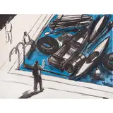 Alexis Leyva Machado "kcho", Regresa vida mía que te espero 2, Litografía 5 / 75