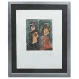 Untitled by Jose Luis Cuevas, Grabado al aguatinta P.T, offered May 2023