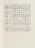 Aggressive Reihung by Günther Uecker, 1973, Offsetlithografie auf Bütten, sold Sep 2018