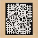 Victor Vasarely, Aus: "Cinetique", Serigrafie auf Velin