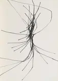 Norbert Kricke, Ohne Titel, 1966, Filzstift auf leichtem Karton