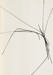 Norbert Kricke, Ohne Titel, 1966, Filzstift auf leichtem Karton