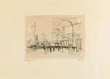 Otto Eglau, Auktion 414, Los 598, 1968, Radierung auf leichtem Büttenkarton