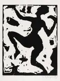 Auktion 414, Los 844 by A. R. Penck, 1981/82, Holzschnitt auf handgeschöpftem Lafrance, sold Jun 2018