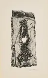 Emil Schumacher, Ohne Titel (Aus: "Atischa"), 1959, Aquatintaradierung auf Velin
