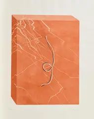 Alfred Hofkunst, Ohne Titel, Farbaquatinta auf BFK RIVES (Wasserzeichen)