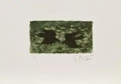 Le pays total by Georges Braque, 1962, Farblithografie auf Velin, sold Aug 2018