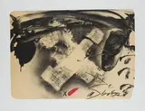 Antoni Tàpies, X de tissu