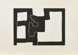 Eduardo Chillida, Inguru IV, 1968, Radierung auf ARCHES (Wasserzeichen)