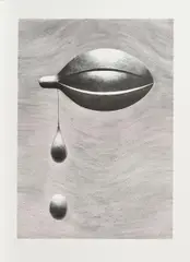 Brigitte Matschinsky-Denninghoff, Ohne Titel, Farblithografie auf BFK RIVES (Wasserzeichen)