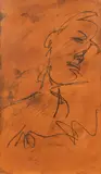 Nino Longobardi, Auktion 414, Los 773, Mischtechnik auf Leinwand, auf Karton aufgezogen(?)