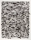 Auktion 414, Los 965 by Günther Uecker, 2000, Lithografie und Prägedruck auf BFK RIVES FRANCE (Wasserzeichen), sold Jun 2018