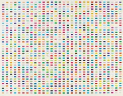 1260 Farben by Gerhard Richter, 1974, Farboffset auf Karton, sold May 2018