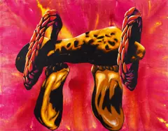 Hans Peter Adamski, Auktion 411, Los 120, 1986, Acryl auf Leinwand