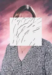 David Ostrowski, H, 2009, Farbiger Inkjet-Print