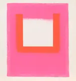 Rupprecht Geiger, Moduliertes Rot, 1972, Farbserigrafie auf Velin