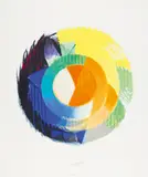 Heinz Mack, Auktion 414, Los 794, 1997, Farbserigrafie auf Velin