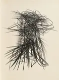 L 63 by Hans Hartung, 1963, Lithografie auf BFK RIVES (Wasserzeichen), sold Oct 2018