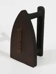 Cadeau by Man Ray, 1921/1974, Cast iron and nails,, sold Apr 2018