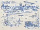 Oskar Kokoschka, Hamburger Hafen