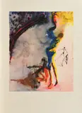 Tauromachie III by Salvador Dalí, 1969, Farblithografie mit Prägedruck auf Japon nacré, sold Jan 2019