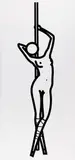 Auktion 414, Los 1080 by Julian Opie, 2008, Siebdruck auf Kunststofffolie auf Keilrahmen aufgezogen, sold Jun 2018