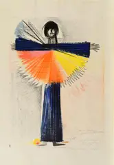 Helena by Heinz Mack, 1984, Farblithografie auf Velin, sold Sep 2018