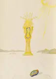 Daphne (aus: "Time Suite") by Salvador Dalí, Farblithografie auf Velin, sold Jan 2019
