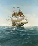 Charles Lundgren, Golden Hind Sailing Ship