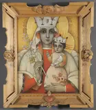 Julius Wehinger, Regina Pacis (Queen of Peace), 1942, Oil on panel