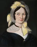 Austrian School, Portrait of Husband and Wife- a pair