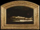 Jean-Jacques Henner, Jesus au Tombeau, Oil on canvas