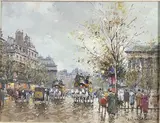 Antoine Blanchard, Place dela Madeleine - Paris