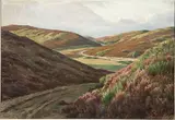 Johan Ulrik Bredsdorff, Expansive Landscape, 1917, Oil on canvas