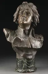 Indecision by Luca Madrassi, Bronze with brown patina, offered May 2012